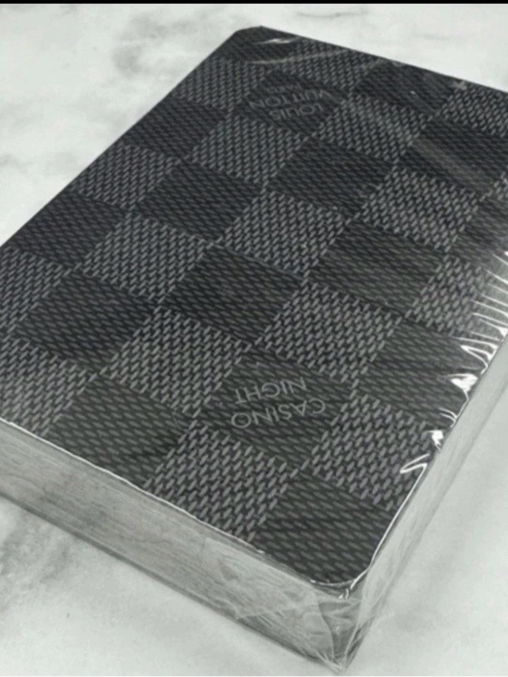 Rare Louis Vuitton Casino Night Damier Playing Cards